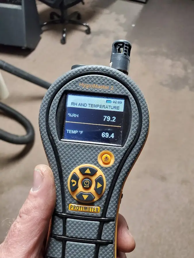 Moisture meter humidity assessment for Mold Remediation & Removal in Suwanee